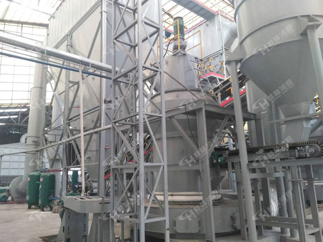 水泥生頁巖，水泥生頁巖磨粉機，立式磨粉機，立磨，磨粉機價格，磨粉機廠家，客戶現場