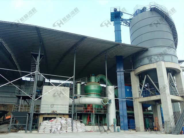 水泥生頁巖，水泥生頁巖磨粉機，立式磨粉機，立磨，磨粉機價格，磨粉機廠家，客戶現場